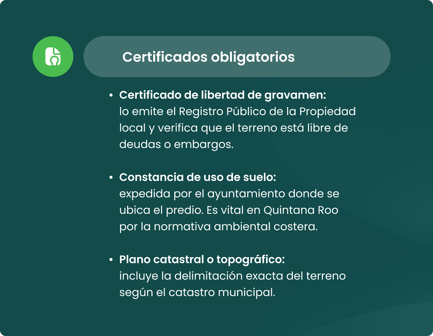 Documentos para comprar un terreno (Yucatán y Quintana Roo)_07