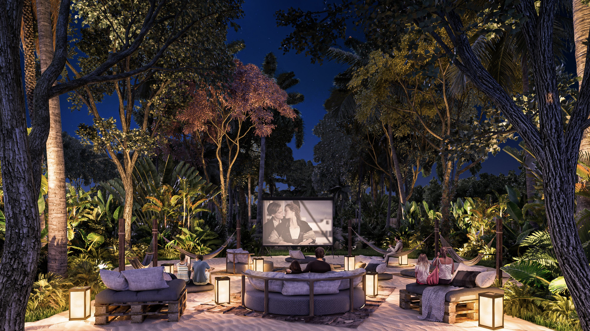 Cinema al aire libre Arkaán