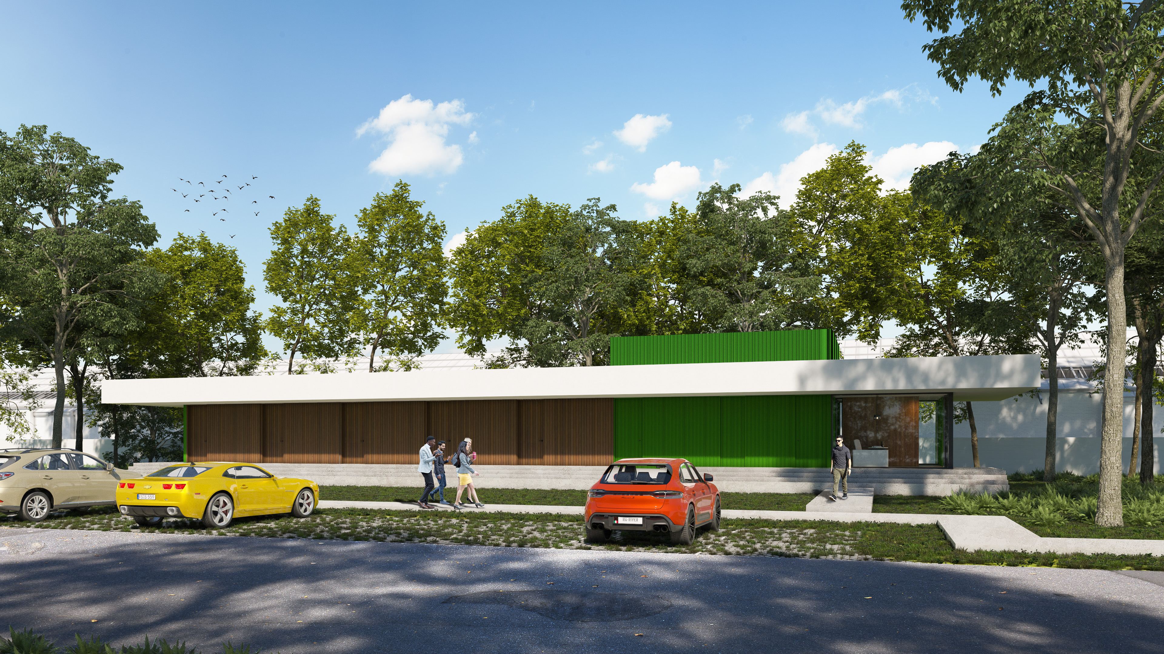 Oficinas fachada Konext